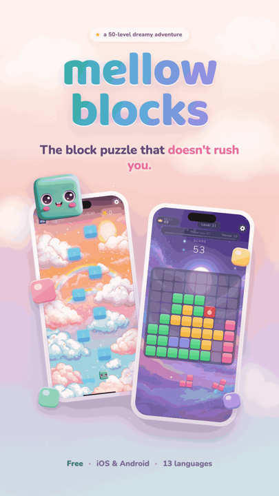 Mellow Blocks gameplay trailer