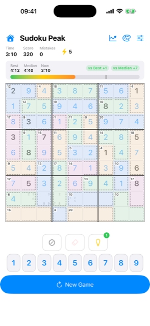 Killer Sudoku in the Minimal theme